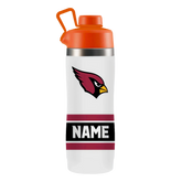 Custom NFL Stainless Steel Bottle - Black