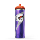 Insulated Squeeze Water Bottle - Purple