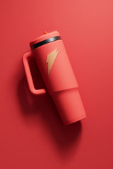 Crossover Stainless Steel Tumbler - Coral