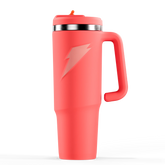 Crossover Stainless Steel Tumbler - Coral