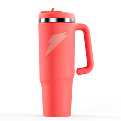 Crossover Stainless Steel Tumbler - Coral