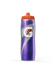 Insulated Squeeze Water Bottle - Purple