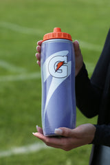 Insulated Squeeze Water Bottle - Purple