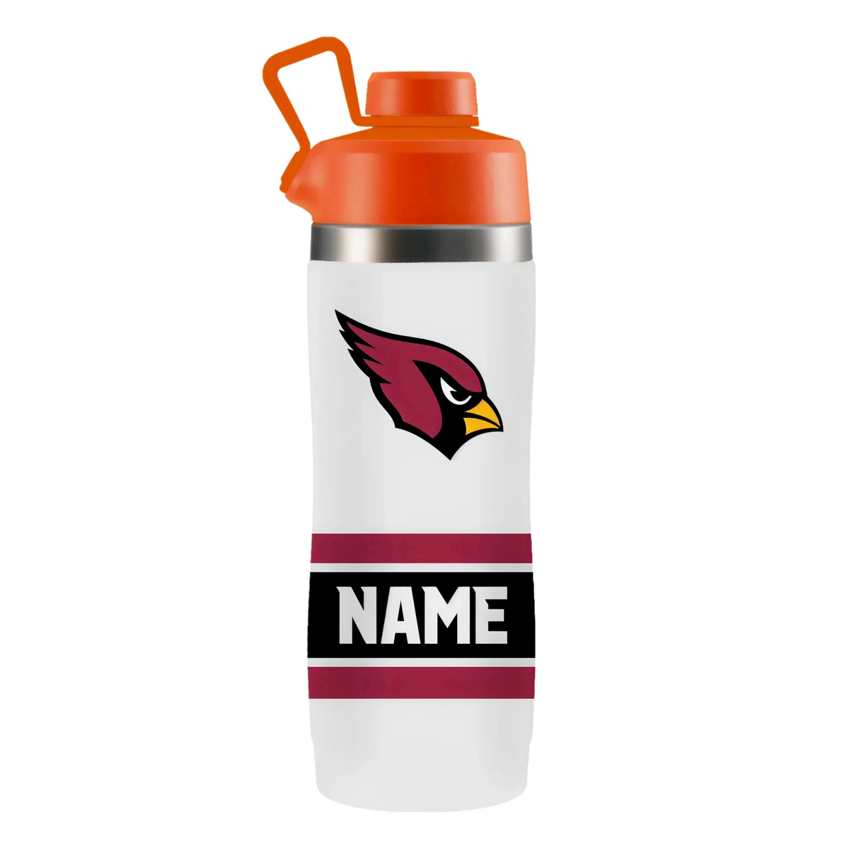 Custom NFL Stainless Steel Bottle - Black