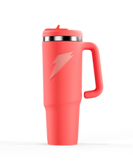 Crossover Stainless Steel Tumbler - Coral