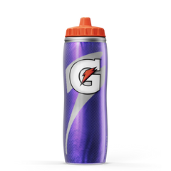 Insulated Squeeze Water Bottle - Purple