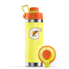 Gx Stainless Steel Bottle - Neon Blue