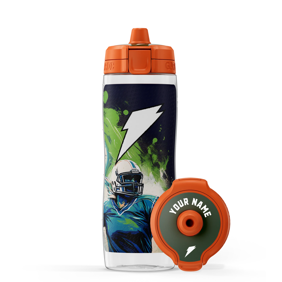 AI Custom Water Bottle - squeeze