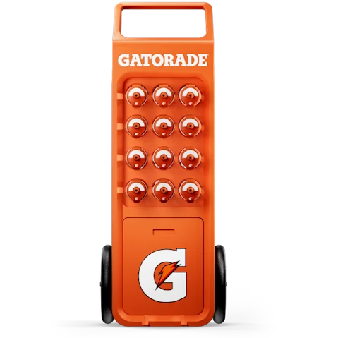 Rover Bottle Cart - Orange